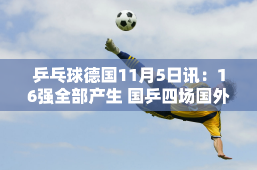 乒乓球德国11月5日讯：16强全部产生 国乒四场国外比赛 林诗栋遭遇强劲对手