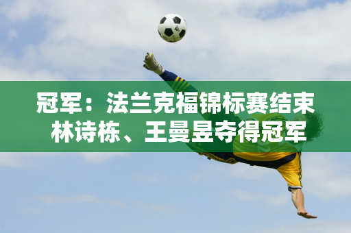 冠军：法兰克福锦标赛结束 林诗栋、王曼昱夺得冠军 王怡、迪卡尔伯格获得亚军