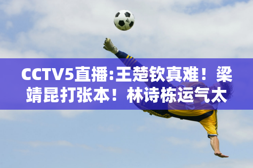 CCTV5直播:王楚钦真难！梁靖昆打张本！林诗栋运气太好了！林高远认命了！