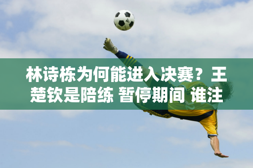 林诗栋为何能进入决赛？王楚钦是陪练 暂停期间 谁注意王浩手里的瓶子？