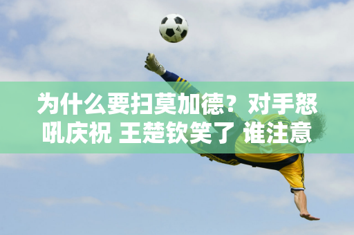 为什么要扫莫加德？对手怒吼庆祝 王楚钦笑了 谁注意他的举动？