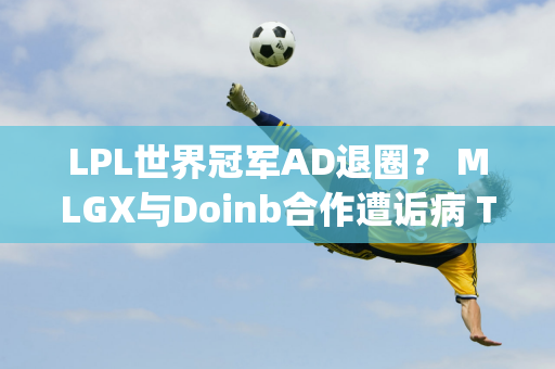 LPL世界冠军AD退圈？ MLGX与Doinb合作遭诟病 TheShy成山西推广大使