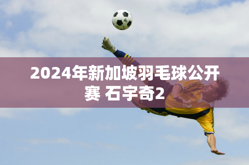 2024年新加坡羽毛球公开赛 石宇奇2