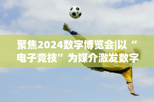 聚焦2024数字博览会|以“电子竞技”为媒介激发数字时代活力