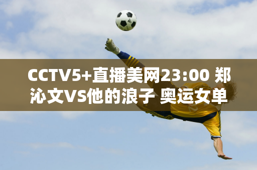 CCTV5+直播美网23:00 郑沁文VS他的浪子 奥运女单决赛2