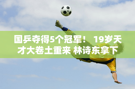 国乒夺得5个冠军！ 19岁天才大卷土重来 林诗东拿下3个冠军 范振东接班人浮出水面