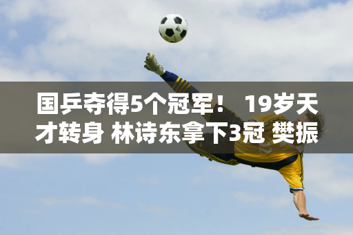 国乒夺得5个冠军！ 19岁天才转身 林诗东拿下3冠 樊振东接班人浮现