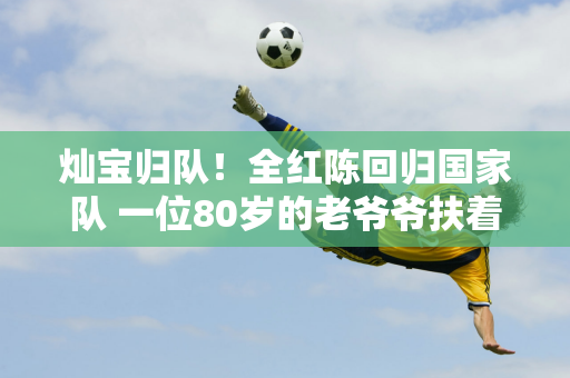 灿宝归队！全红陈回归国家队 一位80岁的老爷爷扶着车门擦眼泪 她的父母怕她伤心 不敢送她走