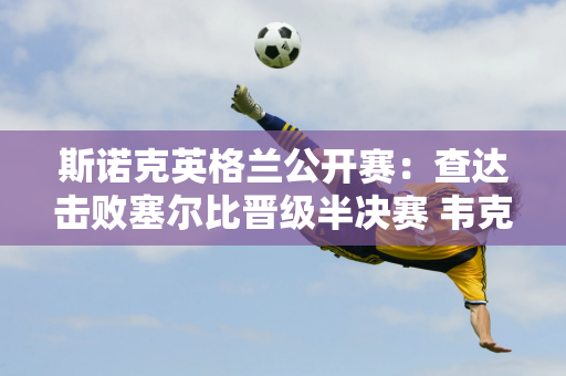 斯诺克英格兰公开赛：查达击败塞尔比晋级半决赛 韦克林惨败阿伦