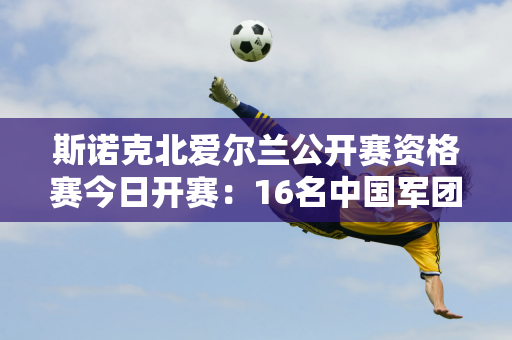 斯诺克北爱尔兰公开赛资格赛今日开赛：16名中国军团队员将参赛