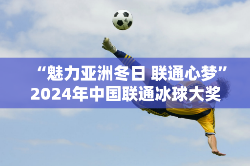 “魅力亚洲冬日 联通心梦”2024年中国联通冰球大奖赛在南岗区盛大开幕