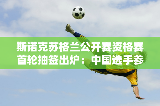 斯诺克苏格兰公开赛资格赛首轮抽签出炉：中国选手参赛10人 签约2人