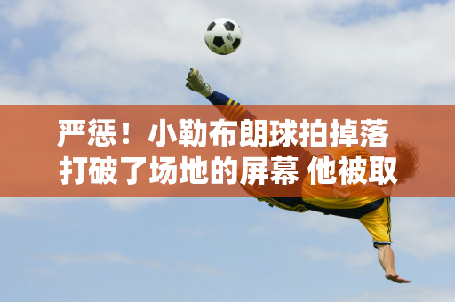 严惩！小勒布朗球拍掉落 打破了场地的屏幕 他被取消了欧洲锦标赛单打资格 并随后公开道歉