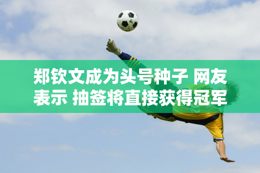 郑钦文成为头号种子 网友表示 抽签将直接获得冠军 海报将一姐移出了C位 引发批评