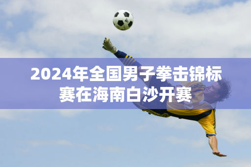 2024年全国男子拳击锦标赛在海南白沙开赛