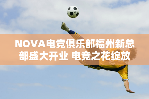 NOVA电竞俱乐部福州新总部盛大开业 电竞之花绽放荣成