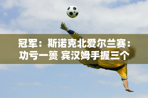 冠军：斯诺克北爱尔兰赛：功亏一篑 宾汉姆手握三个赛点 但最终被墨菲逆转 不幸被淘汰