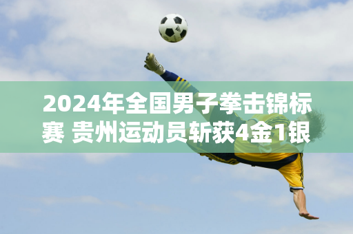 2024年全国男子拳击锦标赛 贵州运动员斩获4金1银1铜